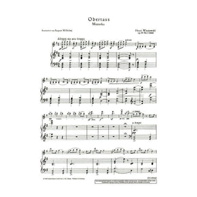 Wieniawski, Henryk - Obertass (Mazurka), Op 19, No 1 - Violin and Piano - edited by August Wilhelmj - Schott Music