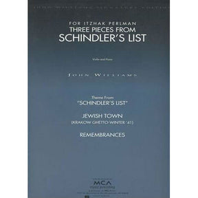 Williams, John - Schindler's List - for Violin and Piano - Hal Leonard