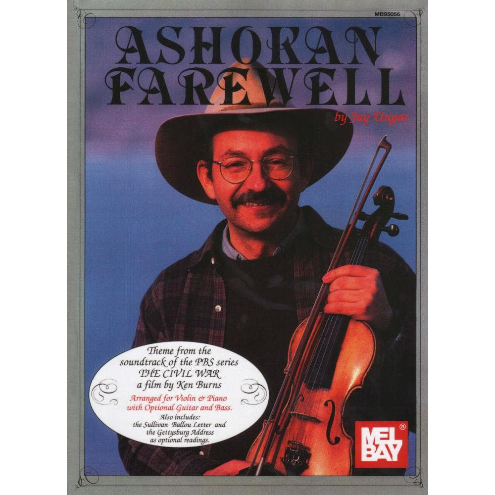 Ungar, Jay - Ashokan Farewell, for Violin and Piano Published by Mel Bay