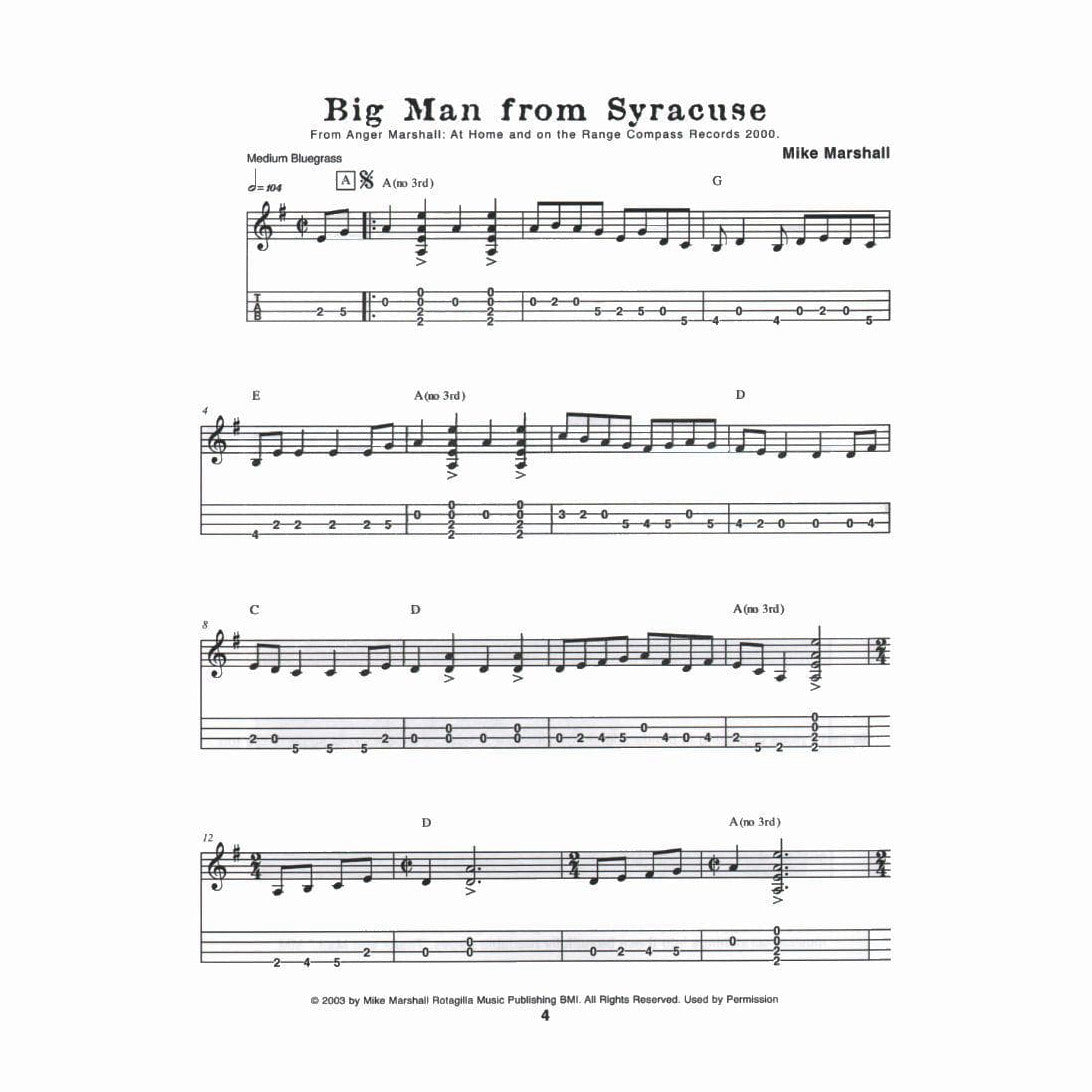 The Mike Marshall Collection Intermediate/Finner