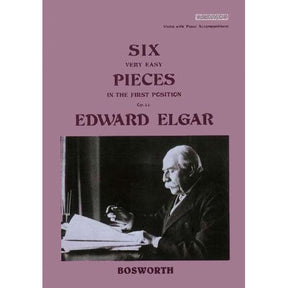 Elgar, Edward - Six Very Easy Pieces In First Position, Op 22 - Violin and Piano - Bosworth Edition