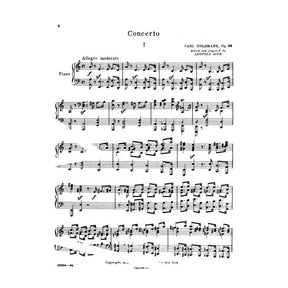 Goldmark, Karl - Concerto, Op 28 - Violin and Piano - edited by Leopold Auer - Carl Fischer Edition