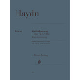 Haydn, Franz Joseph - Concerto No 1 in C Major, Hob VIIa:1 - Violin and Piano - edited by Günter Thomas and Heinz Lohmann - G Henle Verlag URTEXT