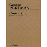 Perlman, George - Concertino for Violin and Piano - Theodore Presser