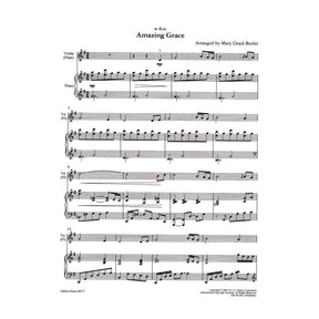 Amazing Grace - Violin or Flute and Piano - arranged by Mary Lloyd-Butler - Peters