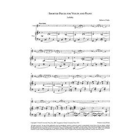 Clarke, Rebecca - Shorter Pieces for Violin and Piano -Oxford University Press