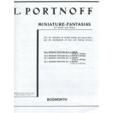 Portnoff, Leo - Russian Fantasia No 1 in A Minor - Violin and Piano - Bosworth