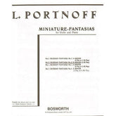 Portnoff, Leo - Russian Fantasia No 2 in D Minor - Violin and Piano - Bosworth