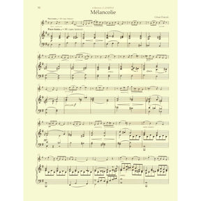 Franck, Cesar - Sonata, Andantino Quietoso, and Melancolie - for Violin and Piano - edited by Woodfull-Harris - Barenreiter URTEXT