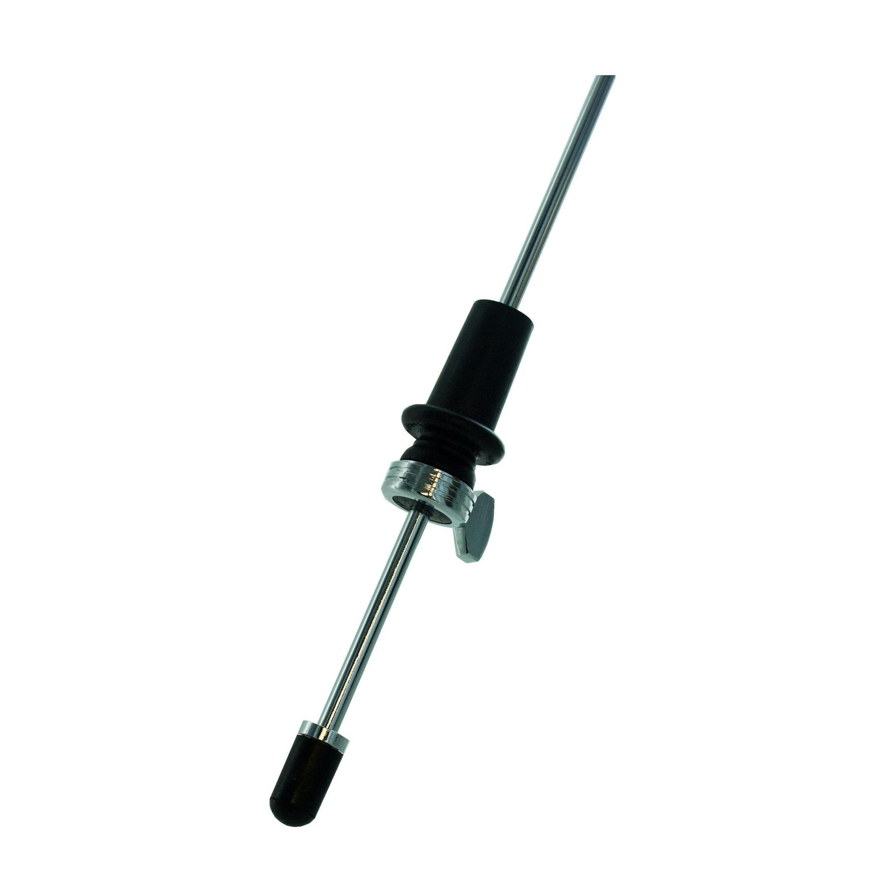 Cello Endpin with Ebonized Plug and Steel Rod 18" Long