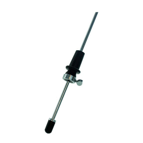 Cello Endpin with Ebony Plug and Steel Rod 18" Long