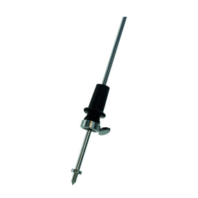 Cello Endpin with Ebony Plug and Steel Rod 18" Long