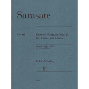 Sarasate, Pablo - Carmen Fantasy, Op. 25 - Violin and Piano - edited by Peter Jost - G Henle Verlag URTEXT