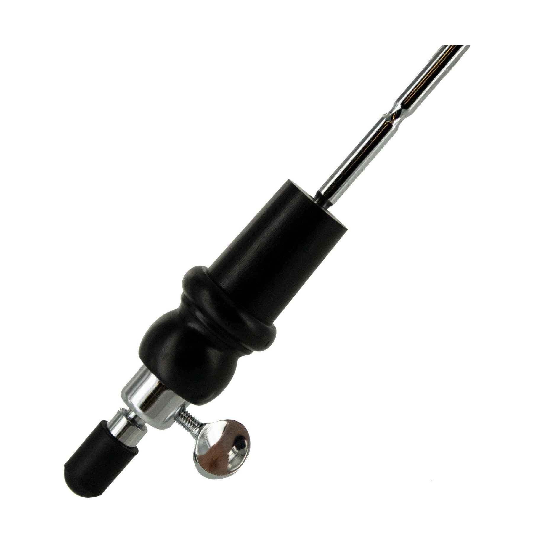 Bass Endpin with Ebony Plug – 12” long, 10mm diameter shaft