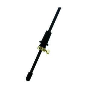 Carbon Fiber Cello Endpin with Ebony Plug 18" Long