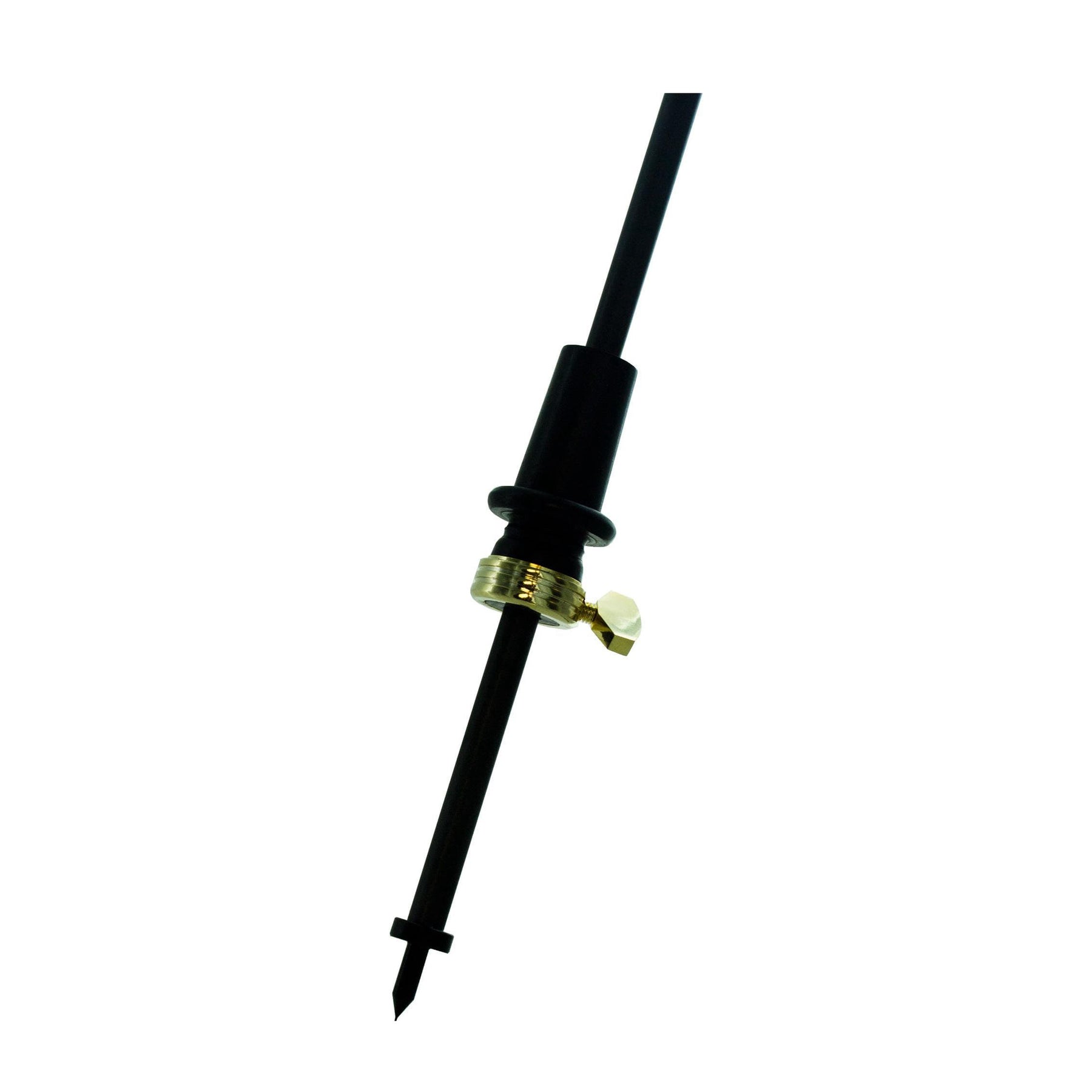 Carbon Fiber Cello Endpin with Ebony Plug 18" Long