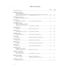 Solos for Violin: 34 Solos for Violin and Piano - edited by Eric Wen - Carl Fischer Edition