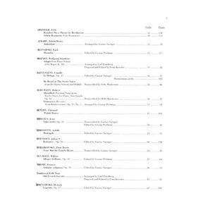 Solos for Violin: 34 Solos for Violin and Piano - edited by Eric Wen - Carl Fischer Edition