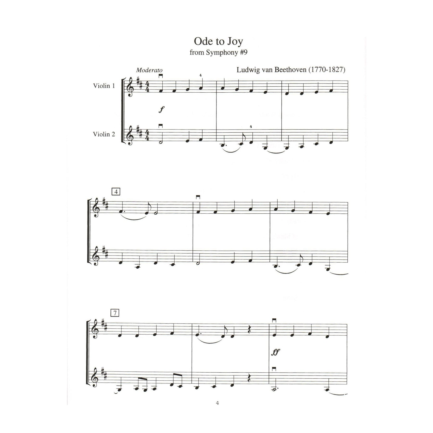 Easy Classics for Violin - One or Two Violins and Piano - arranged by Spitzer - Book/Online PDF - Mel Bay Publications