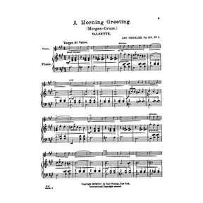 Perlman - Violinist's First Solo Album Volume One For Violin Solo, Piano Published by Carl Fischer