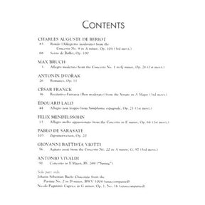 Violin Classics: 12 Pieces by 11 Composers (Advanced Level) - Violin and Piano - Schirmer