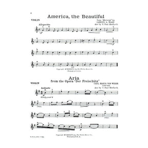Violin Music the Whole World Loves - Violin and Piano - arranged and edited by C Paul Herfurth and Edward Strietel - Willis Music Co