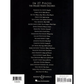 In 27 Pieces: The Hilary Hahn Encores - for Violin and Piano - Boosey & Hawkes