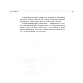 Fiddle Tunes on Jazz Changes - by Matt Glaser - for Violin with Audio Accompaniment Access - Berklee Press
