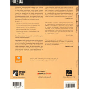 Fiddle Tunes on Jazz Changes - by Matt Glaser - for Violin with Audio Accompaniment Access - Berklee Press