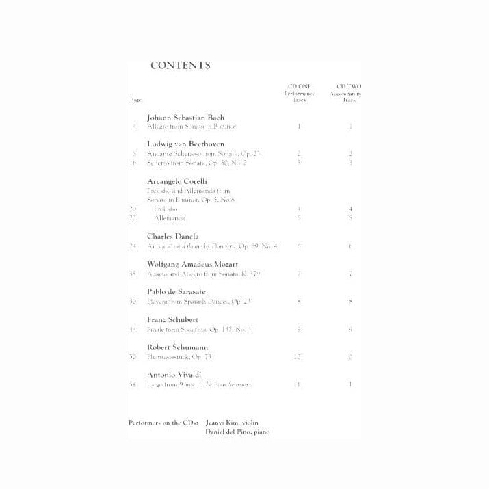 10 Violin Solos from the Masters - Violin and Piano - edited by Sheila M Nelson - Boosey and Hawkes