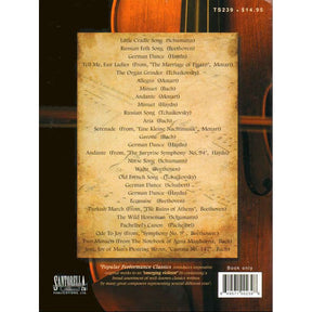 Popular Performance Classics for Violin (Piano Accompaniment) - Violin and Piano - arranged by Robbins and Gendron - Santorella Publications