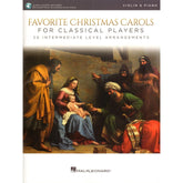 Favorite Christmas Carols - Violin and Piano - Book/Online Audio - Hal Leonard Edition