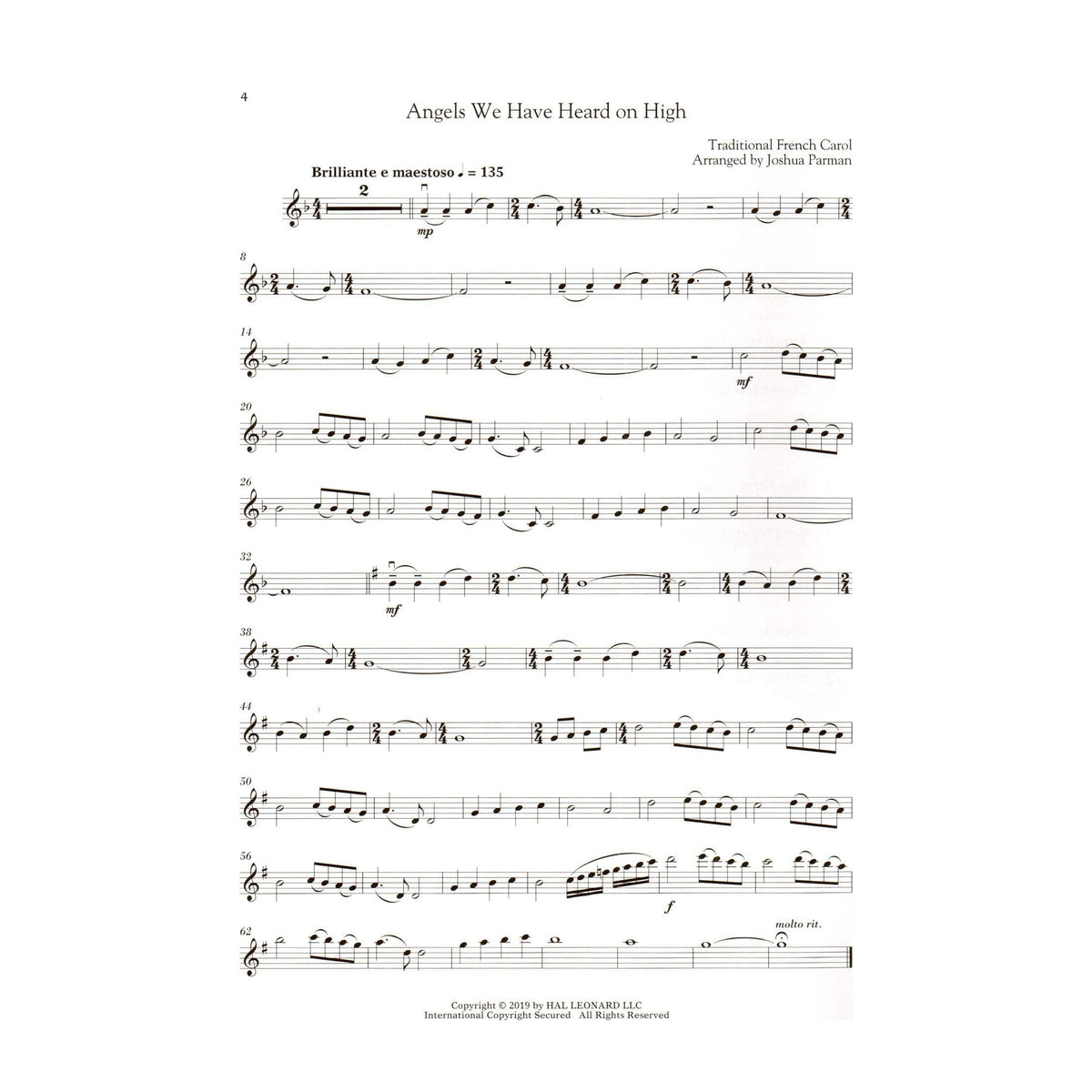 Favorite Christmas Carols - Violin and Piano - Book/Online Audio - Hal Leonard Edition