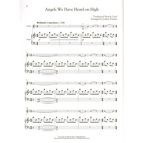 Favorite Christmas Carols - Violin and Piano - Book/Online Audio - Hal Leonard Edition