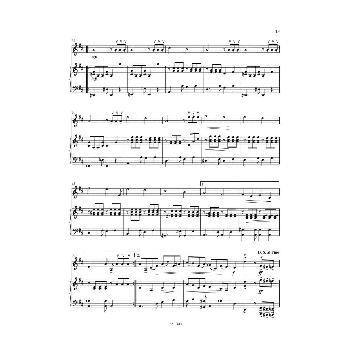 Ready to Play: Tango Classics for Violin and Piano - edited by George A Speckert - Bärenreiter