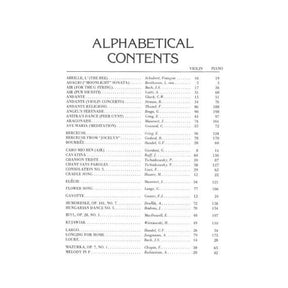 Violin Pieces the Whole World Plays - Violin and Piano - edited by Albert E Wier - Embassy Music