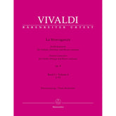 Vivaldi, Antonio - La Stravaganza Vol 1, 1-6 - Op 4 - for Violin and Piano - Barenreiter URTEXT