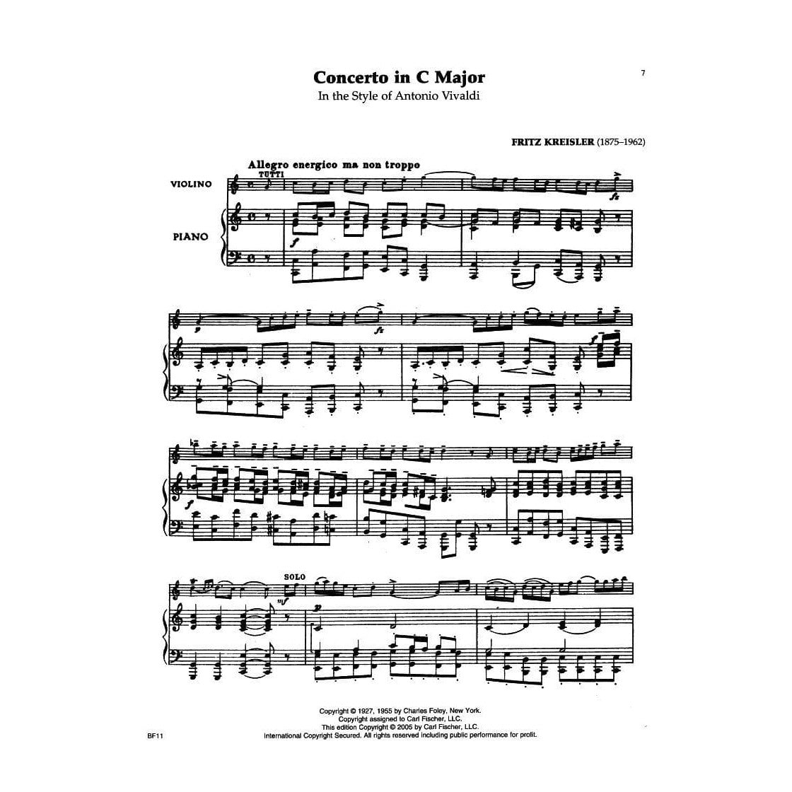 The Fritz Kreisler Collection, Volume 4 - Violin and Piano - edited by Eric Wen - Carl Fischer Edition