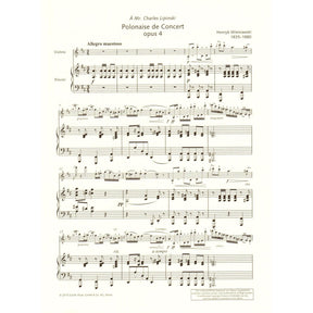 Henryk Wieniawski Repertoire - for Violin and Piano - edited by Wolfgang Birtel and Friedemann Eichhorn - Schott