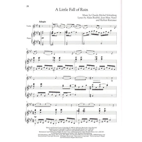 Les Miserables for Classical Players - Violin and Piano - with Online Audio Accompaniment/Sheet Music - Hal Leonard