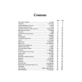 Album of Violin Pieces for Violin and Piano - Amsco Publication