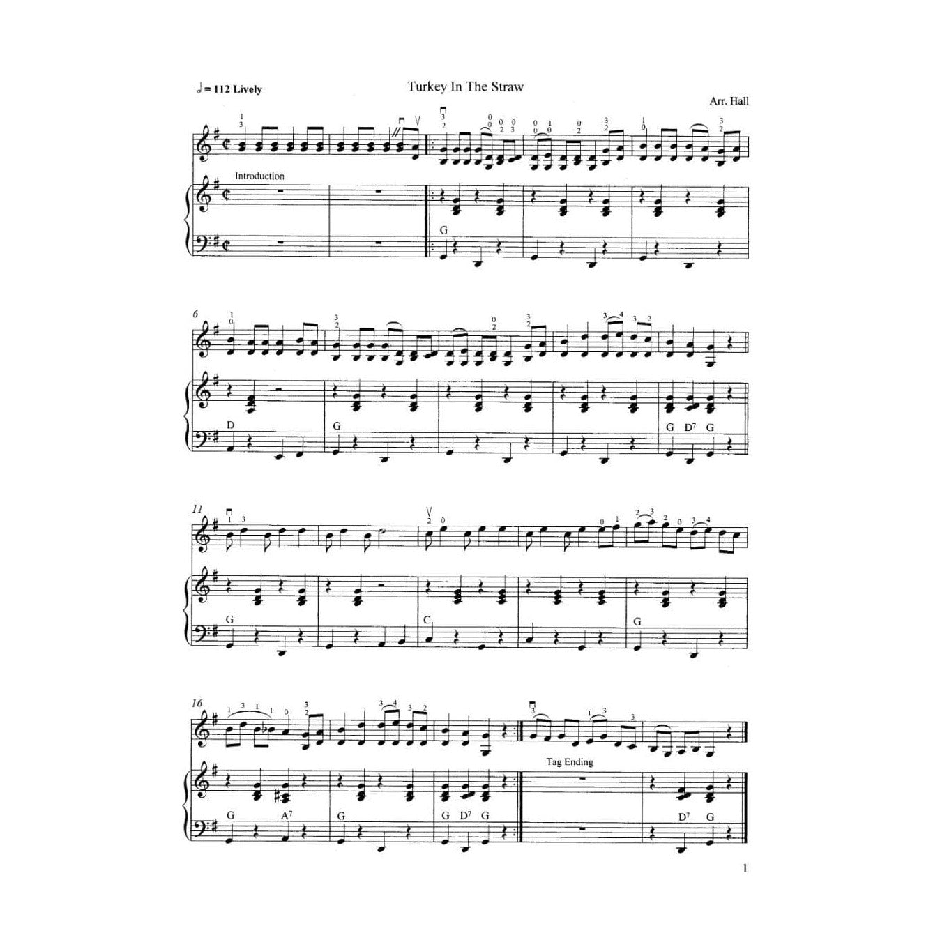 Hall, Charles A - The Fairfield Fiddle Farm: Fiddle Book 2 - Violin and Piano - Fairfield Fiddle Farm Publishing
