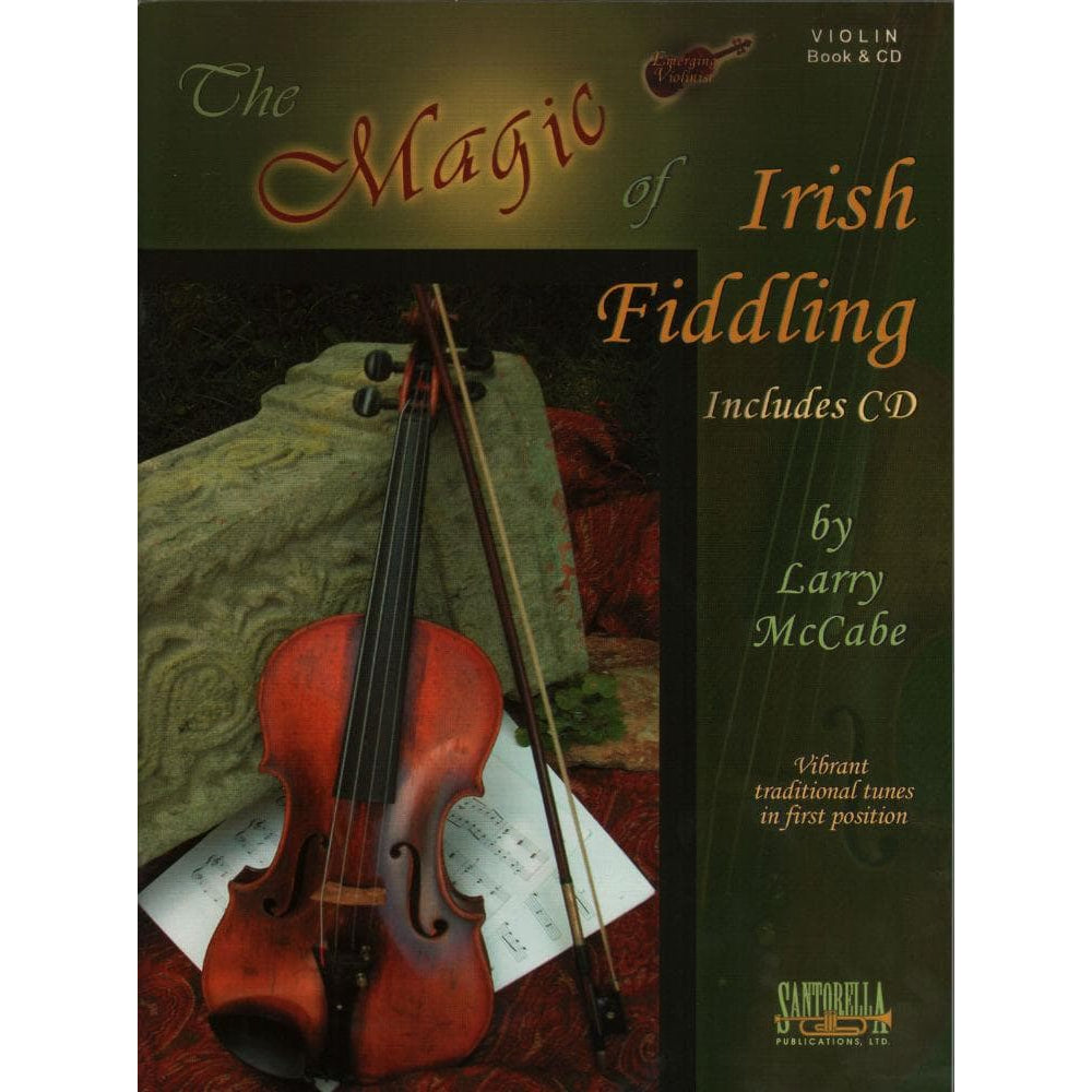 McCabe, Larry - The Magic of Irish Fiddling - Violin - Book/CD set - Santorella Publications