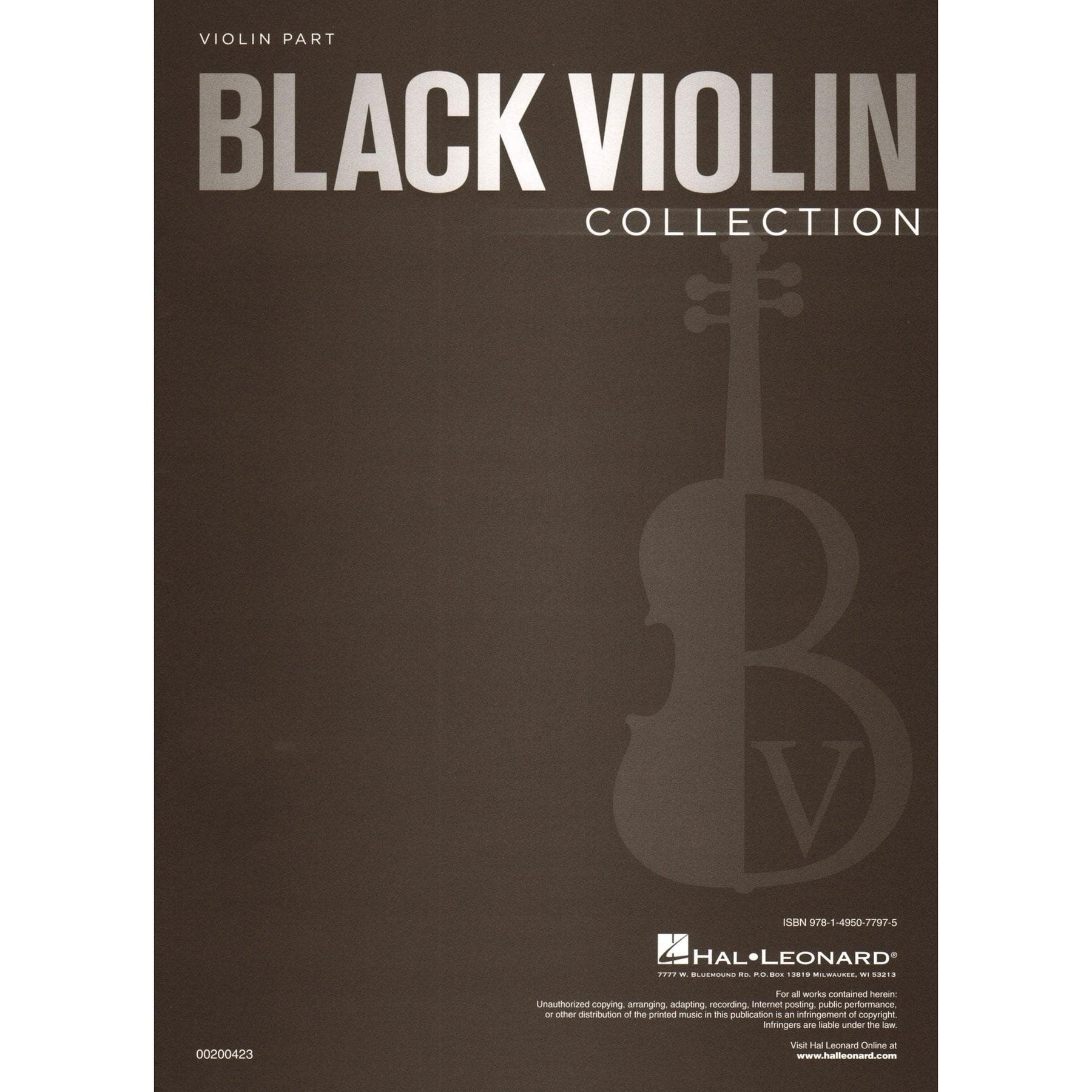 Black Violin Collection - 10 Original Works - for Violin, Viola, and Piano - Hal Leonard Publications