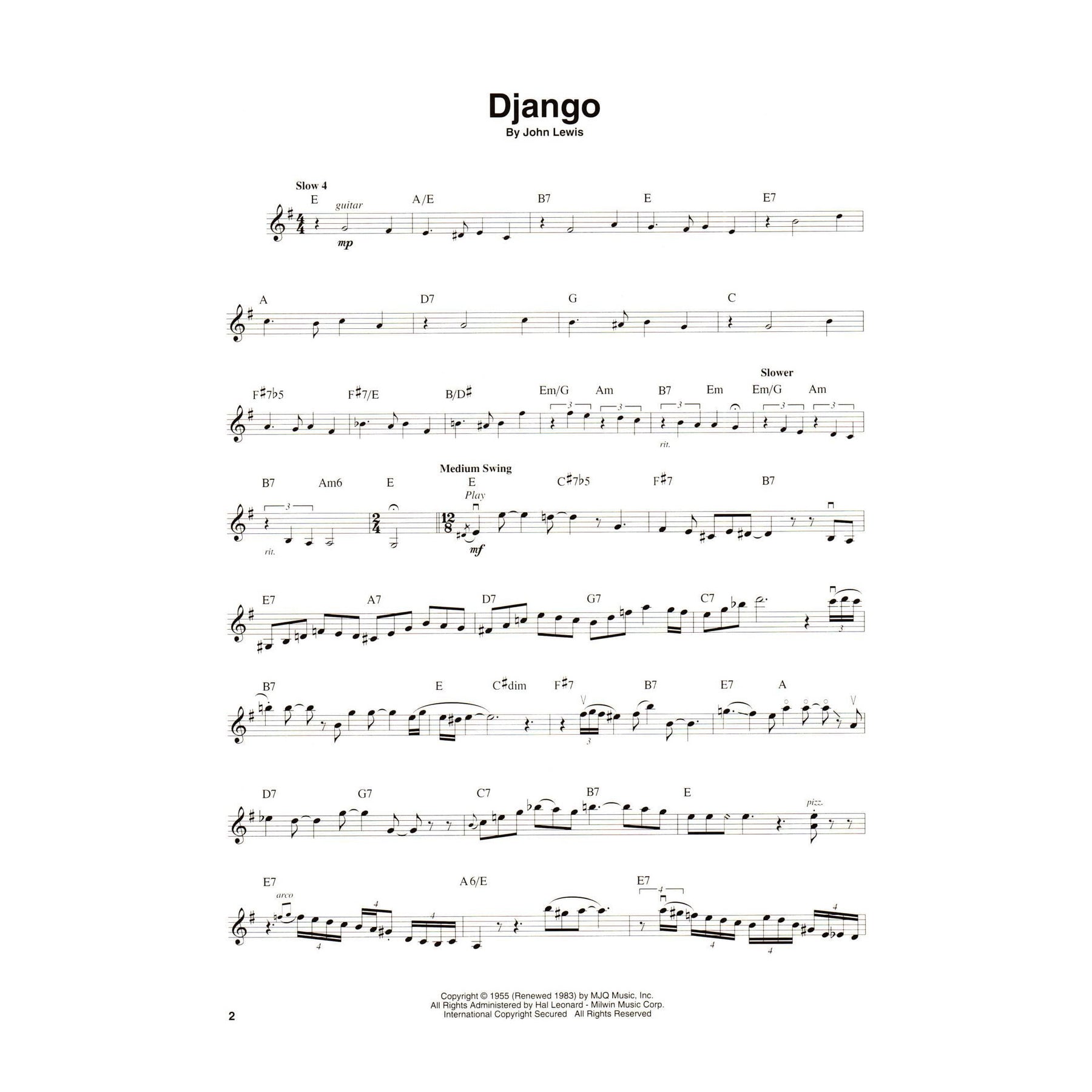 Stephane Grappelli - Violin Play-Along Volume 15: 8 Jazz Transcriptions - for Violin with Audio Accompaniment - Hal Leonard