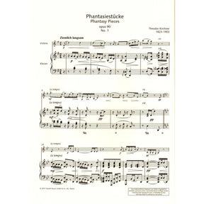 25 Romantic Miniatures - for Violin and Piano - edited by Wolfgang Birtel - Schott