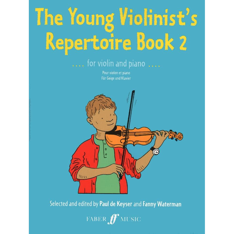 DeKeyser/Waterman - The Young Violinist's Repertoire Book 2 - Violin and Piano - Faber Music Edition