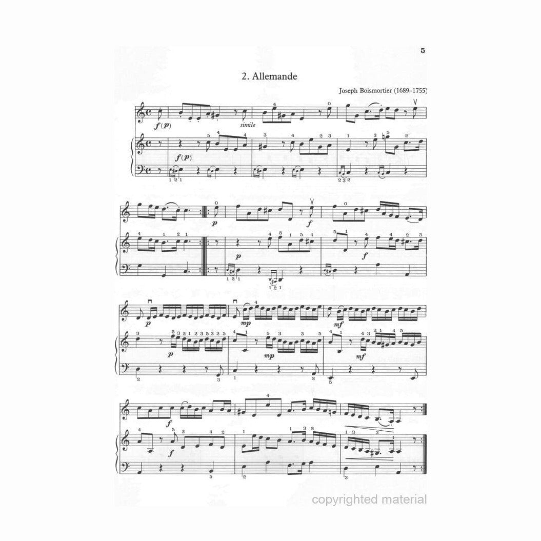 DeKeyser/Waterman - The Young Violinist's Repertoire Book 2 - Violin and Piano - Faber Music Edition
