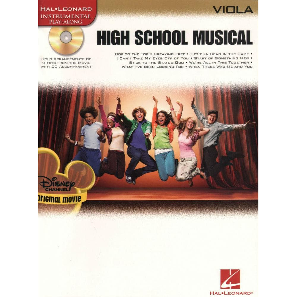 High School Musical - Viola - Book/CD set - Hal Leonard Edition
