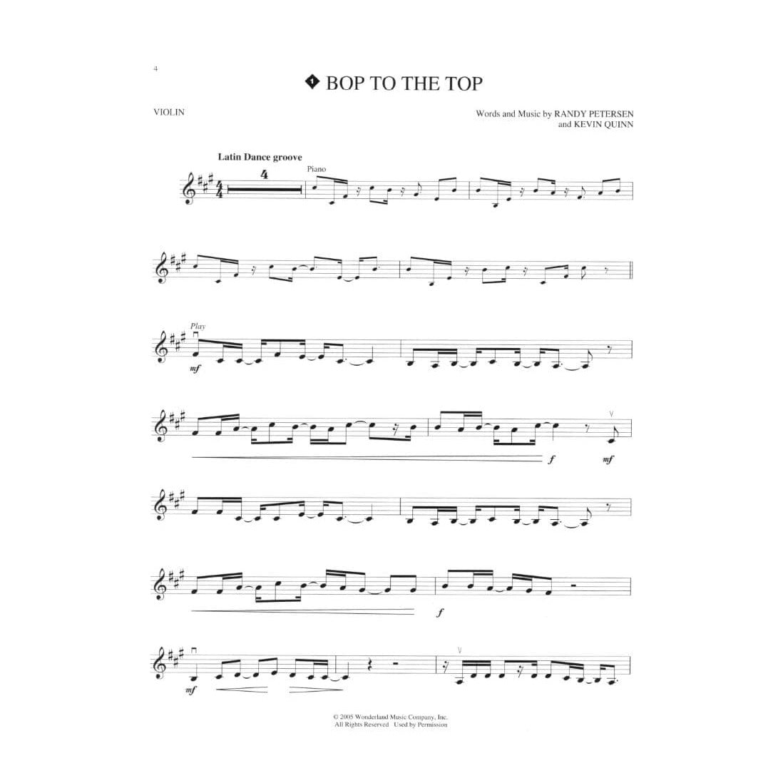 High School Musical - Violin - Book/CD set - Hal Leonard Edition